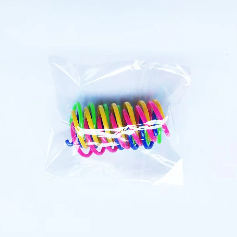 

New pet cat toy plastic spring beating cat toy cat supplies pet toys dog toy