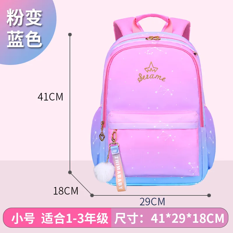 2020 Girls School Bags Children Backpack Primary Bookbag Orthopedic Princess Schoolbags Mochila Infantil sac a dos enfant