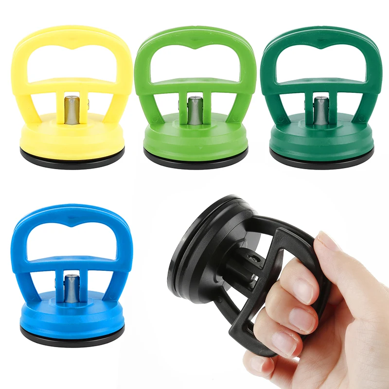 comprar 6 Cores Ferramentas De Reparo Manual Do Carro Mini Dent Extrator Carroçaria Painel Removedor Ventosa Carro Ferramenta Remoção 55mm 15kg