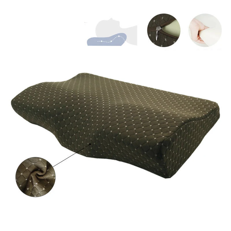 Подушка из пены с памятью для сна ортопедическая контурная подушка боли в шее