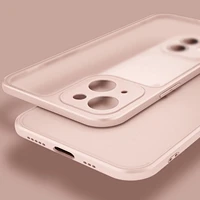 luxury ultra thin phone case for iphone 13 12 11 pro max x xr xs max transparent for iphone 7 8 plus back cover matte soft cases