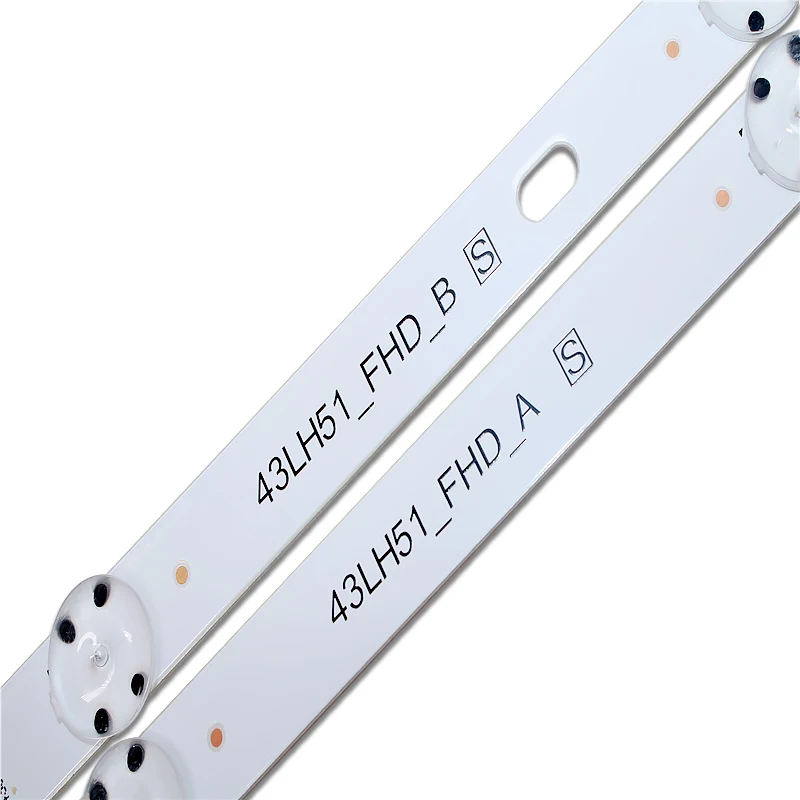 Новый комплект из 6 светодиодный ных лент для подсветки LG 43LH5700 43LH51_FHD_A 43LH51_FHD_B