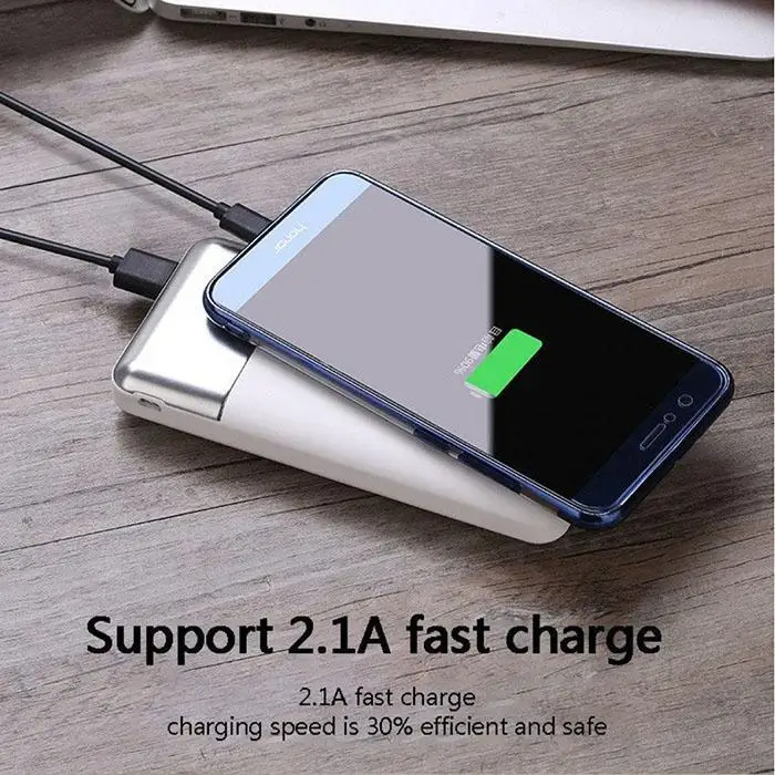Power Bank 20000 мАч светодиодный фонарик беспроводное портативное зарядное устройство двойной USB Мобильный банк питания Внешний аккумулятор повербанк для iPhone