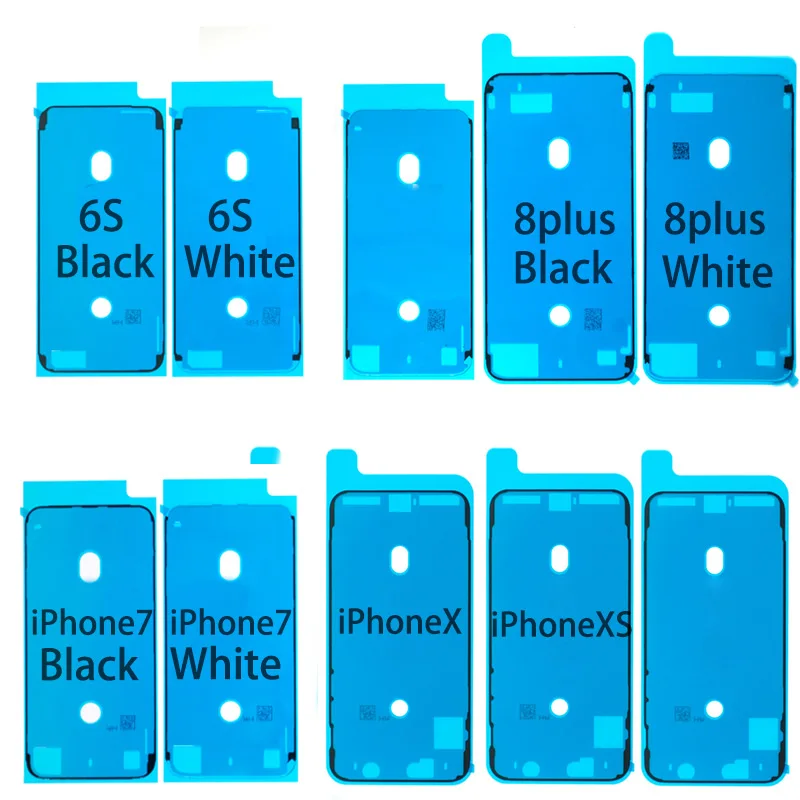 BFOLLOW Оригинальное водонепроницаемое уплотнение для iPhone 6S 7 8 Plus/X XS XR XS Max двухсторонняя рамка наклейка ремонт телефона Корпус lcd