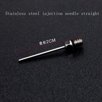 super milk handle ophthalmic injection suction needle straight elbow super milk stainless steel