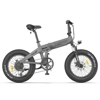 himo zb20 20 wheels 4 inch fat wide tires folding electric mountain bike 48v 25kmh 80km mileage 250w motor ebike