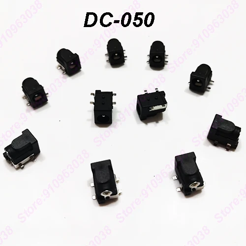 

10PCS DC Connector Female DC-050 Pin2.0 Female DC Power Jack 4Feet SMD PCB Mounting