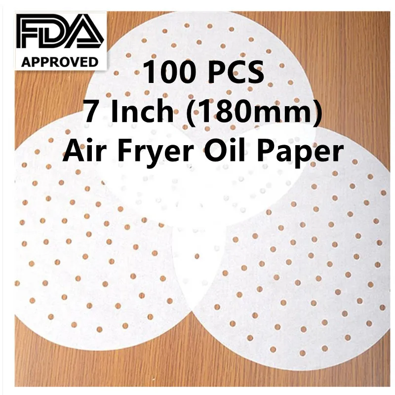 100 шт. силиконовая бумага для масла антипригарные аксессуары фритюрницы пиццы