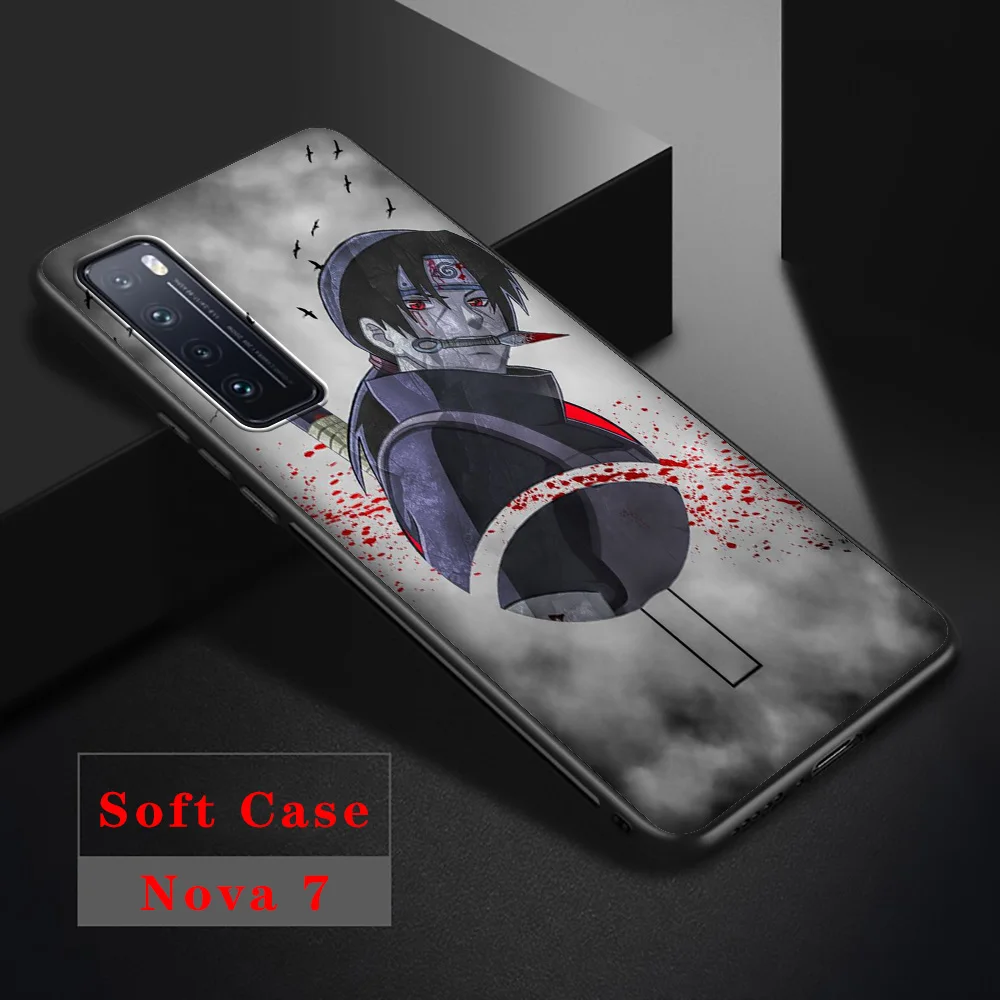 Арт-чехол Lavaza Naruto Itachi Uchiha для Huawei P8 P9 P10 P20 P30 Y6 Y7 Y9 Lite Pro P Smart Nova 2i 3i Mini 2017 2018 |