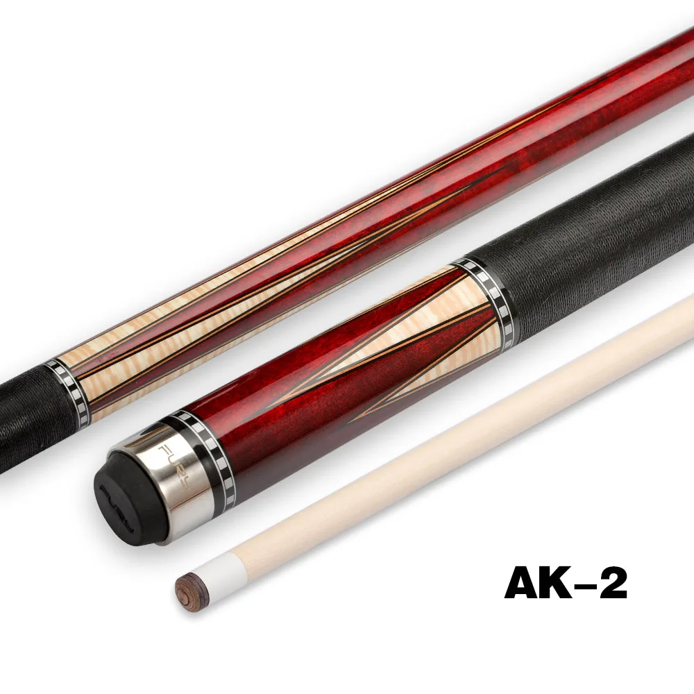 AK2 FURY кий для пула бильярда Кии 11,75 мм/12,75 мм Tiger Tip чехол с жестким кленовым валом Billar профессиональный набор кия - Цвет: AK2