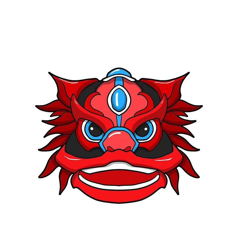 

Модная Изысканная водостойкая картинка с изображением головы льва