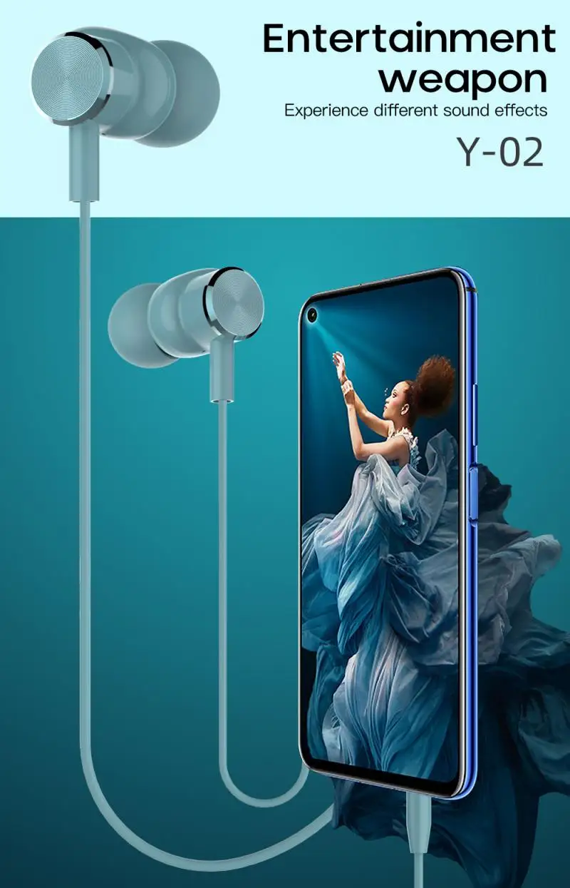 

In-Ear Wired Earphone 3.5mm Earbuds Earphones Music Sport Gaming Headset With Mic For IPhone Xiaomi Samsung Huawei Stereo