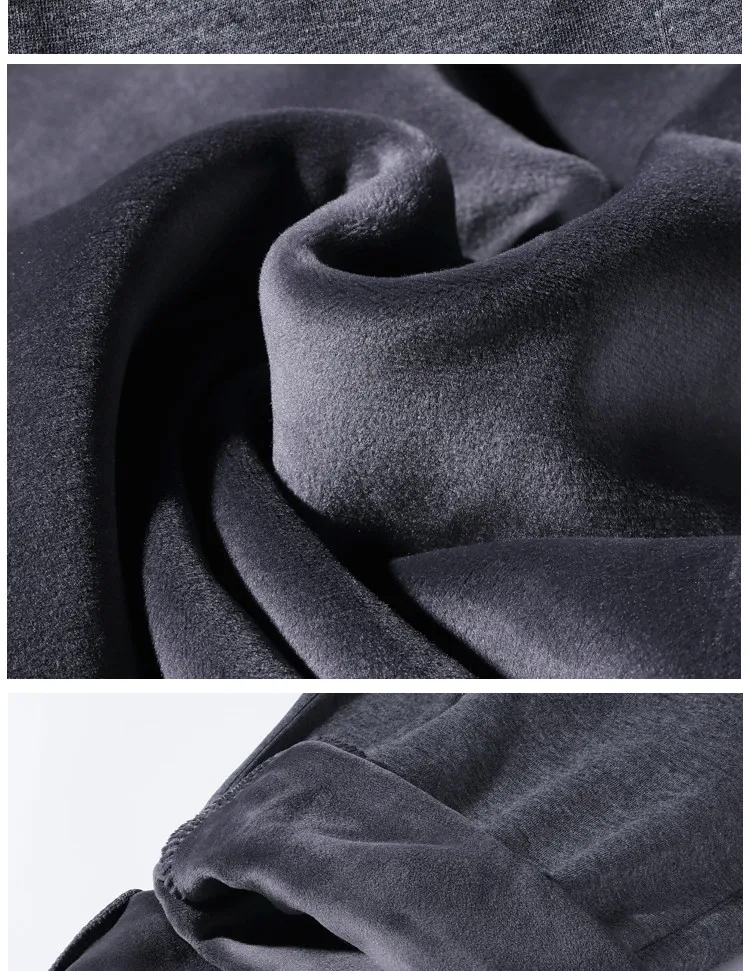 Thick Fleece Jogger Mens Pants Cotton Trousers Male Winter Warm Velvet Sweatpants Tracksuit Joggers Autumn Winter M-4XL