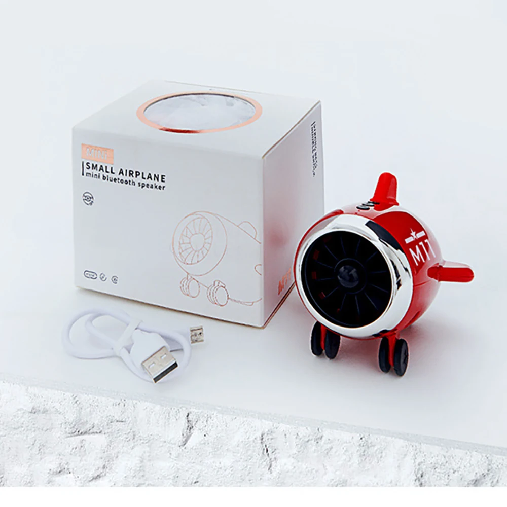 Портативный креативный Bluetooth-динамик для маленького самолета наружный цифровой
