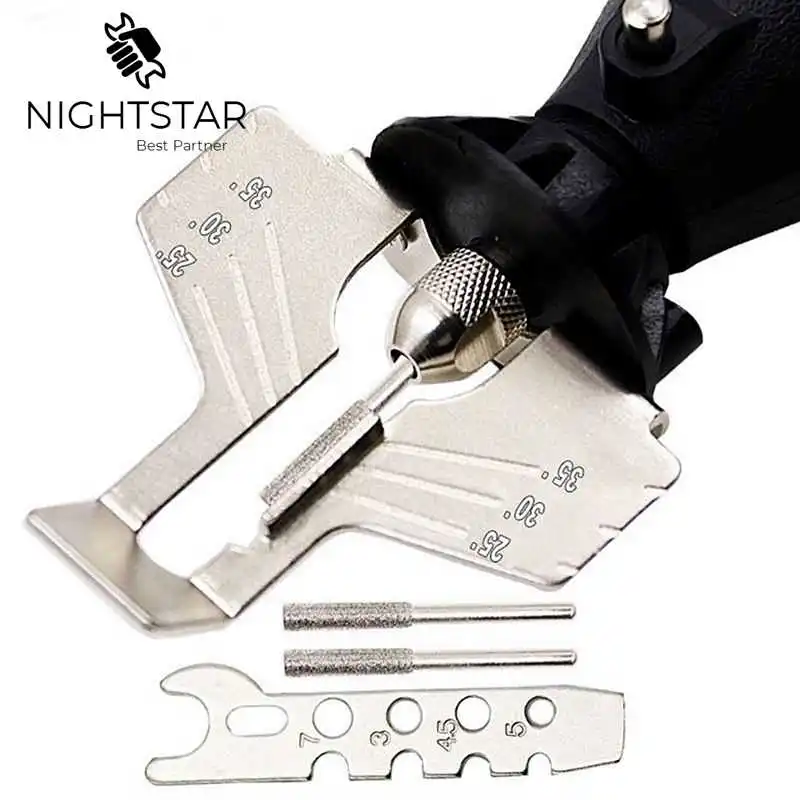 Пила заточка насадка точилка направляющая Дрель адаптер Стиль роторные