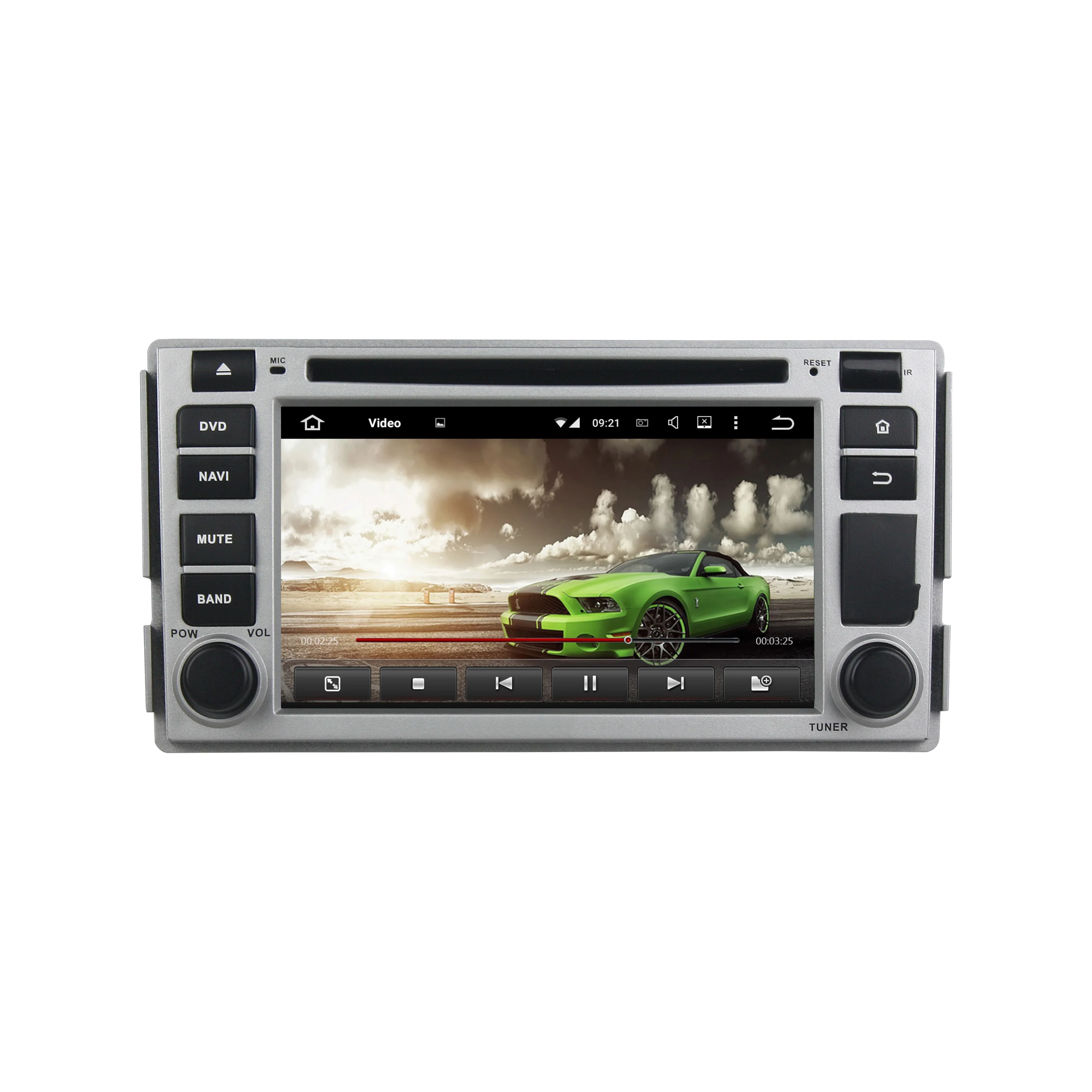 Автомобильный мультимедийный плеер 6 2 дюйма Android 10 0 8 ядер для Hyundai Santa Fe 2005