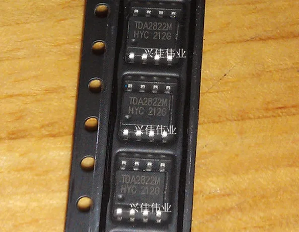 (5 Pieces) TDA2822 TDA2822M 3-6V SOP-8 | Integrated Circuits