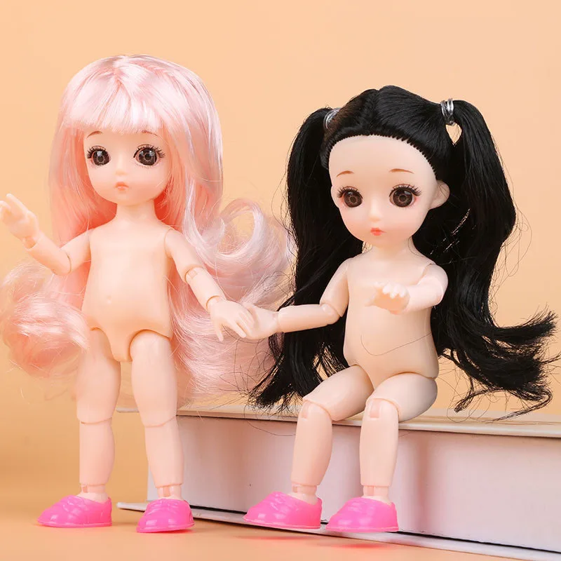 13 совместный подвижный BJD кукла куклы игрушка 1/8 17 см милый оригинальный