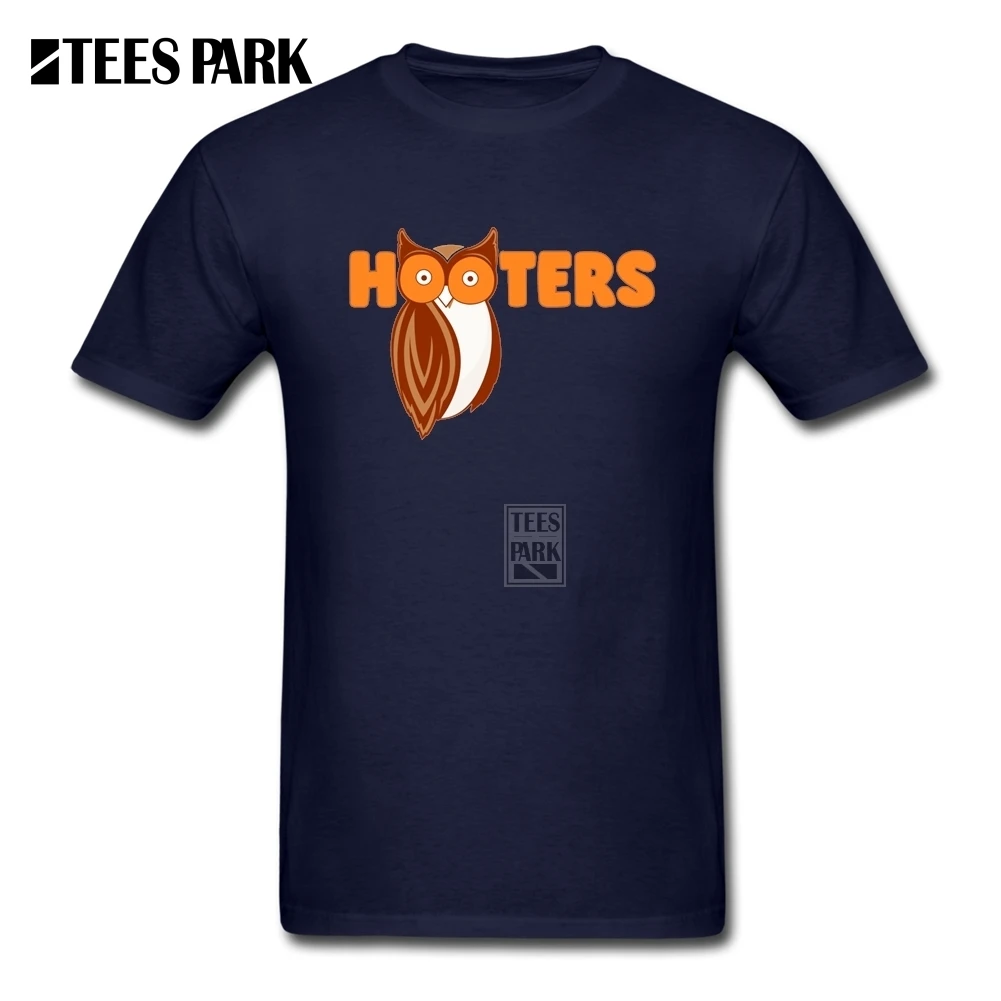 Юмористические футболки Hooters Homme натуральный хлопок с короткими рукавами одежда