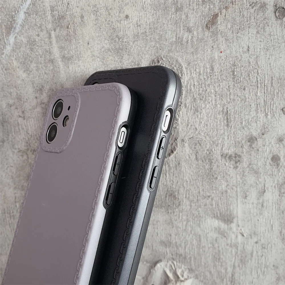 

Solid Color Candy Silicone Case For iPhone 11 12 Pro Max Soft Cases For iPhone Xs Max Xr X TPU Cover For iPhone 7 8 PIus SE Case