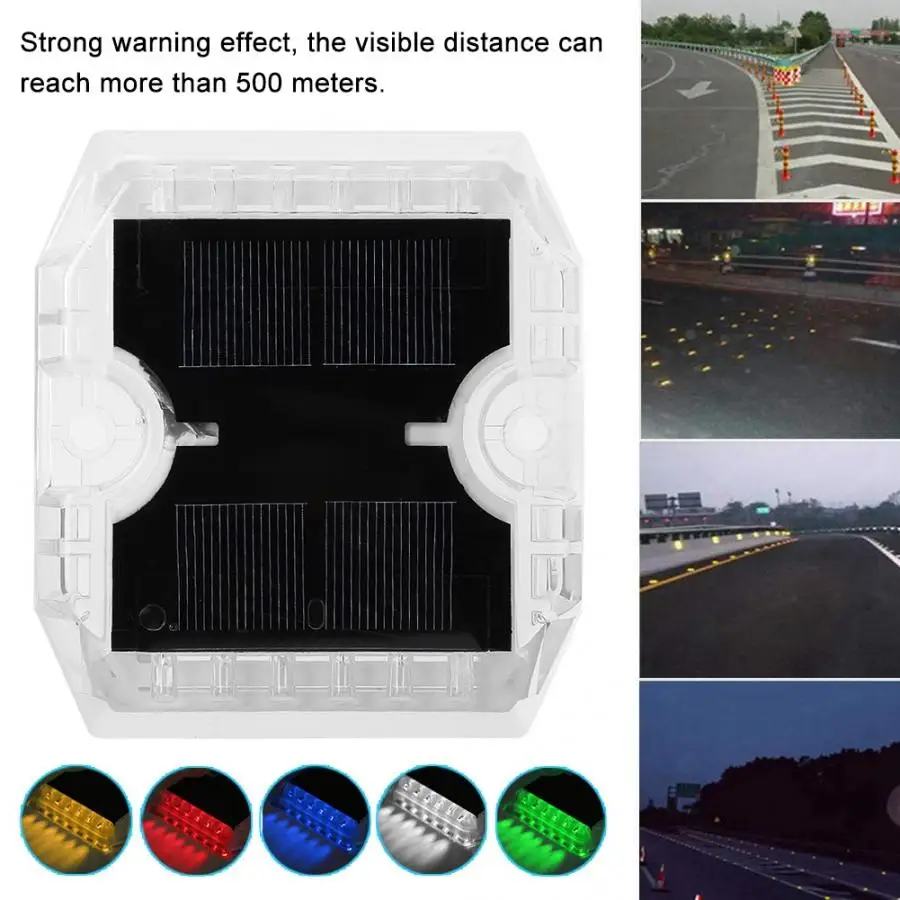 Новый 12 Светодиодный светильник солнечной энергии квадратный дорожный