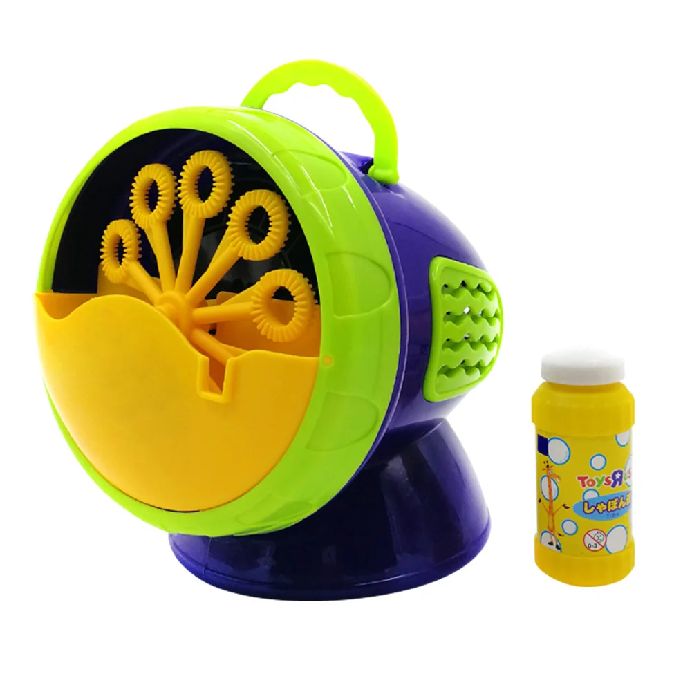 

Bubble Machine Durable Automatic Bubble Fan Summer Automatic Soap Water For Girl Boy Bubble Toy Bubble Blower For Kids