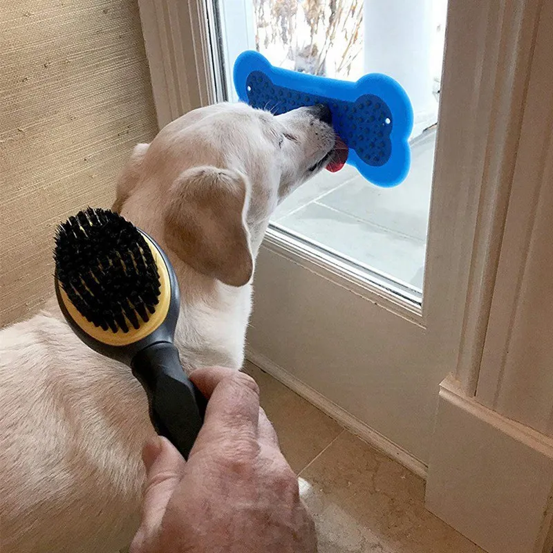 Настенное крепление для собачьей кости медленная подача поднос ванной Бадди