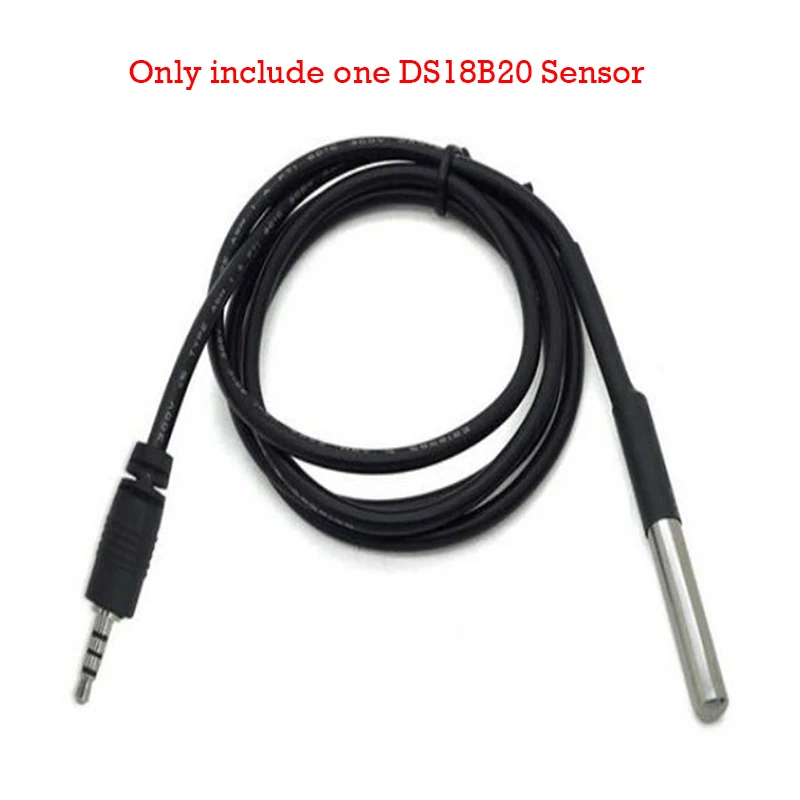 DS18B20 Sonoff TH10/TH16 умный дом Wi-Fi переключатель температура монитора Датчики влажности работа с Alexa Google Home Управление по eWeLink - Комплект: DS18B20