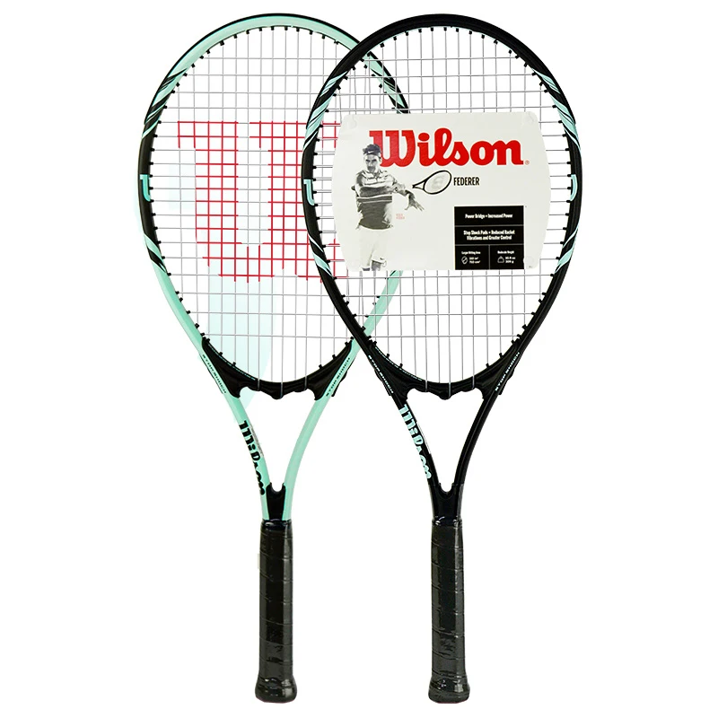 New Tennis Racket Professional Tennis Racquet Carbon Alloy Tennis Racket Single Beginner Training Racket With Bag