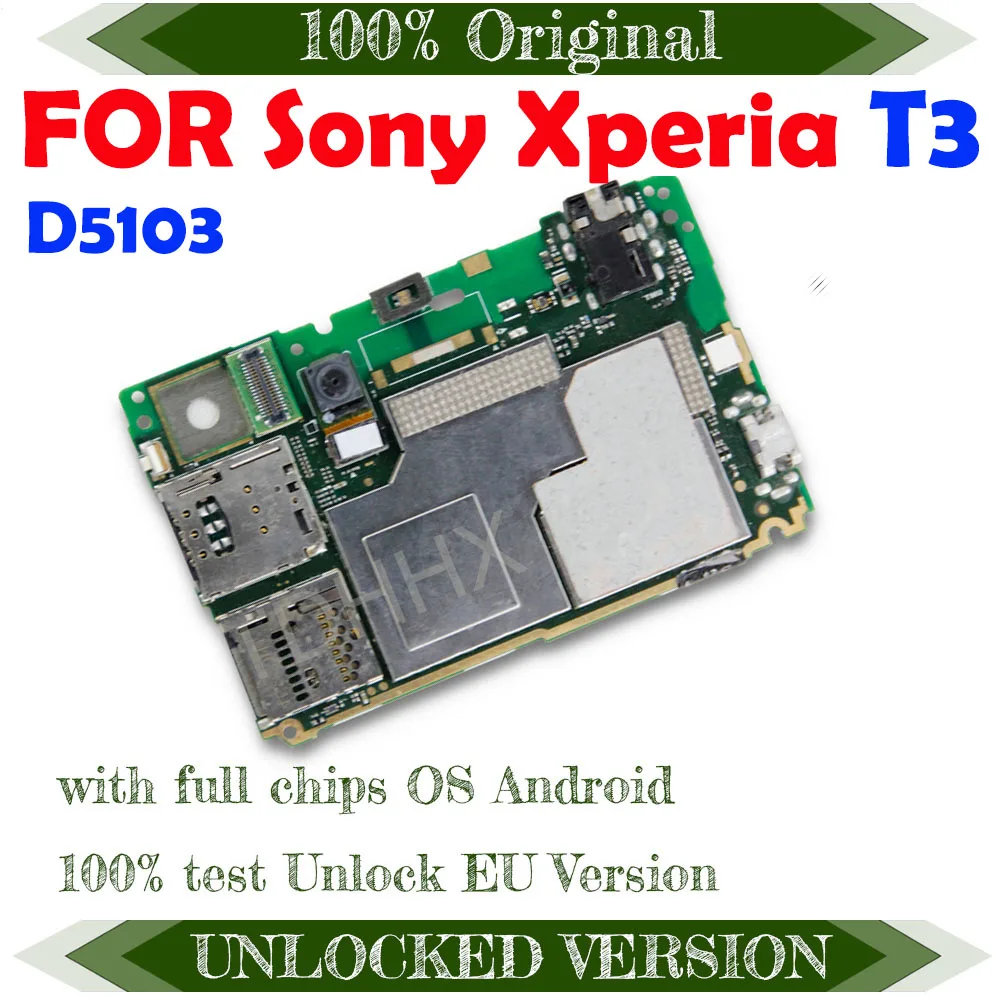 100% оригинальная разблокированная официальная версия для Sony Xperia T3 D5103 ROM 8G