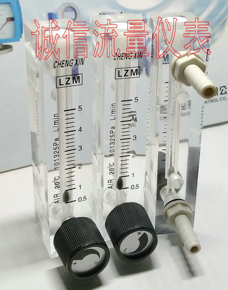 

Lzm-6t Gas Flowmeter / Air Flowmeter 0.5-5l/min (L / Min) Small Air Flow Meter