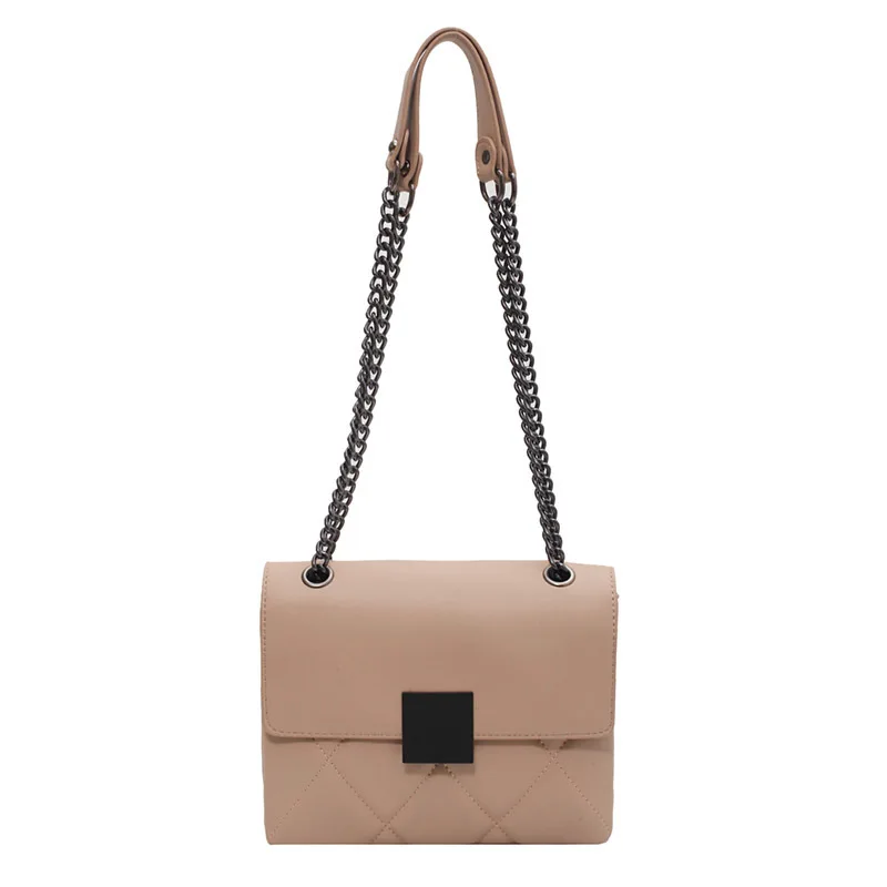 

Spring small bags female bags 2021 popular new trendy fashion chain messenger bag net red one-shoulder small square bag