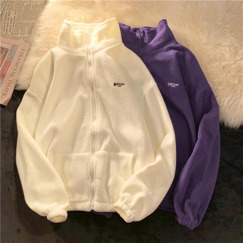 

Флисовый кардиган, пальто для женщин 2021