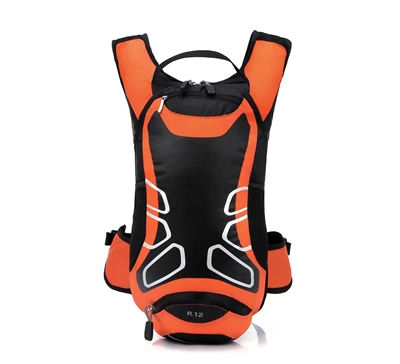 bicycle Backpack 12L велосипед велосипедные сумки велосипедный рюкзак тканевый резервуар для воды Сверхлегкий на открытом воздухе Спорт езда MTB Тактический походный военный рюкзак - Цвет: bicycle Backpack