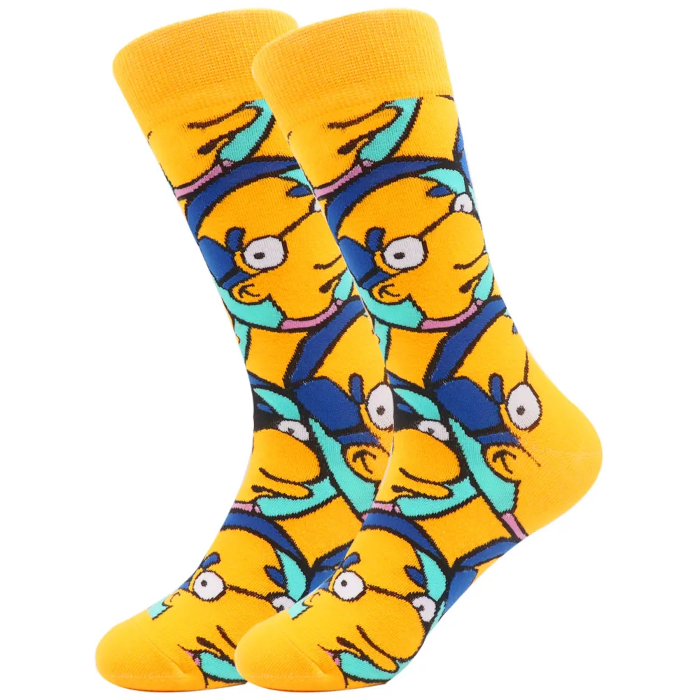 Новинка популярные французские мужские и женские носки с круглым вырезом модные