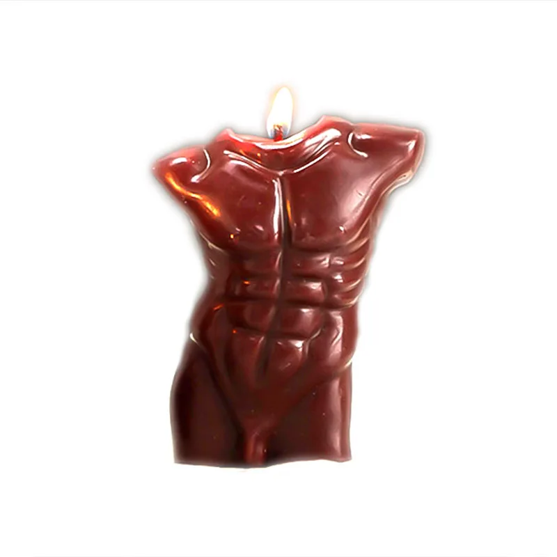 Scented Candles Massage Aromatic Sexy Muscle Man Body Candle Low Temperature Pheromone Flirting Flavoring Bdsm Male Products 18+