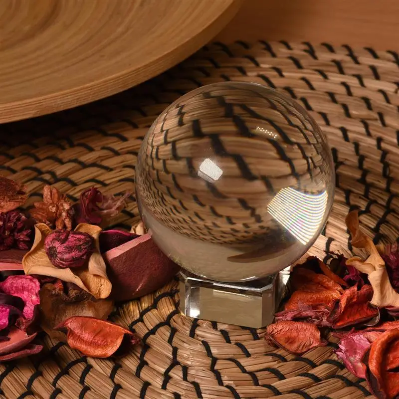 Горячая Распродажа 60 мм волшебный фотография хрустальный шар кварцевый фэншуй