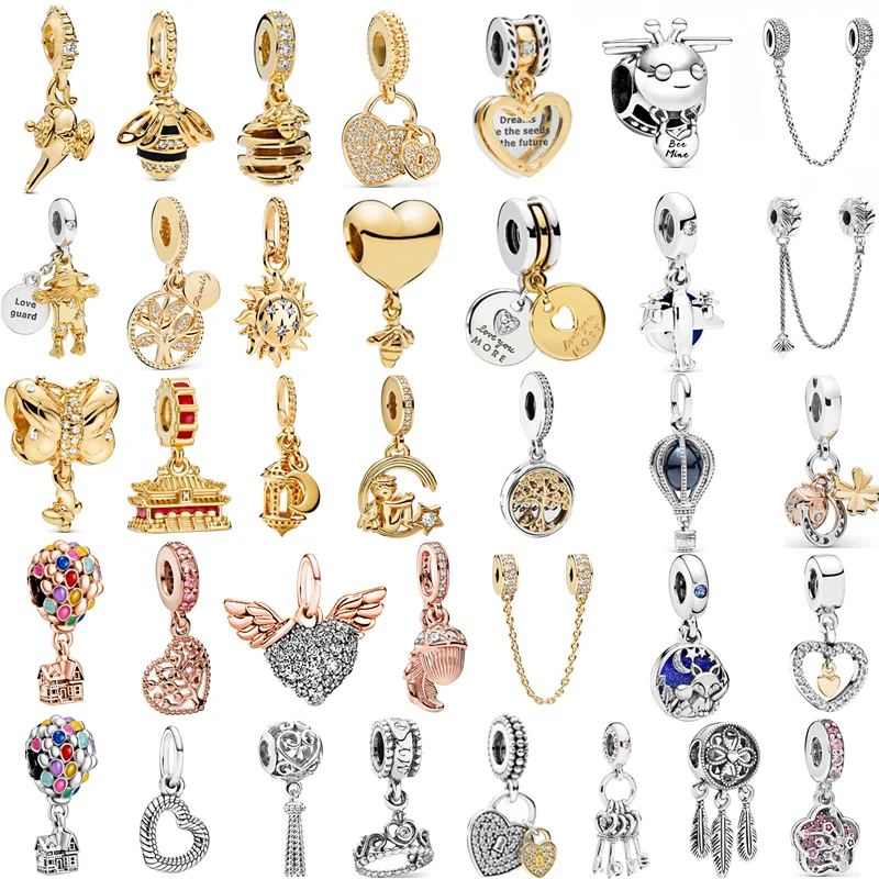 Бусины подвески в виде перьев звезд Луны цветов семейного дерева подходят для