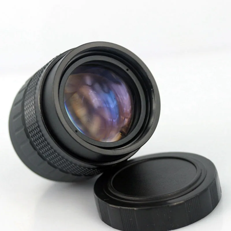 Большая диафрагма 50 мм f1.4 объектив с крышкой для Фотоаппарата Sony NEX-5 A6000 A6300 A6500