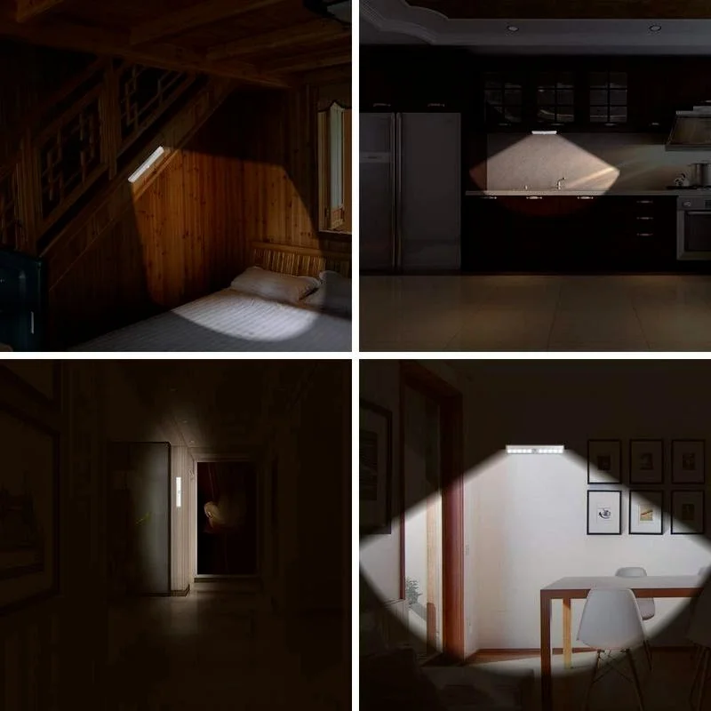 Motion Sensor Wireless LED Lighting for Cabinets Light Detector Wall Decorative Lamp Staircase Closet Room Aisle | Освещение
