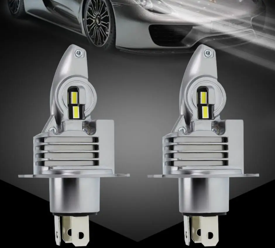 2 шт. светодиодные лампы для автомобиля 72 Вт 12 В 24 6000K|Передние LED-фары авто| |