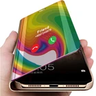 Зеркальный Чехол-книжка для Samsung Galaxy A31A50A51A70A71A81A91S8S9 PlusS10ES20Note 8910 lite20
