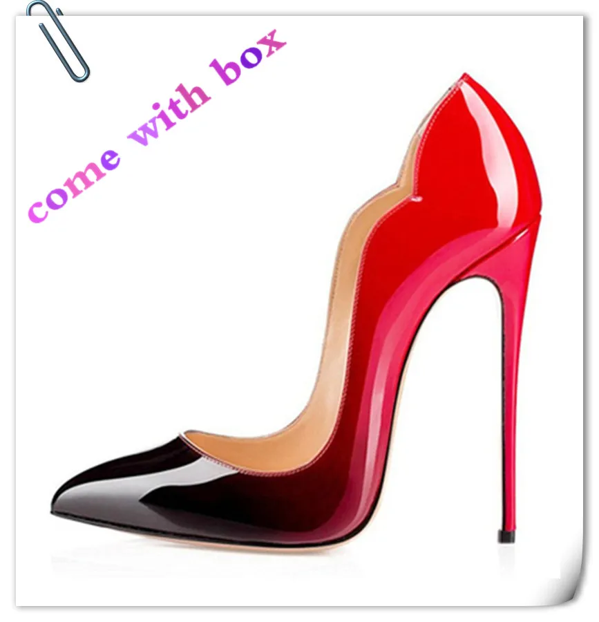

WOW!! New So Kate Pumps Red Pointed Toe Bottom High Heels Women Shoes Woman Ladies Patent Leather Wedding Shoes （With Box）
