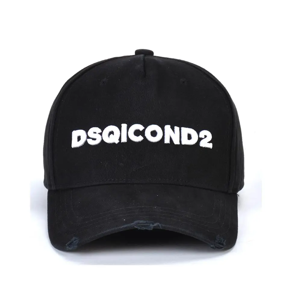 

DSQICOND2 DSQ Casquette Hats Solid Pattern Hats Letters ICON Casquette black Dad Hip Hop Baseball Cap Snapback Cap for Man Woman