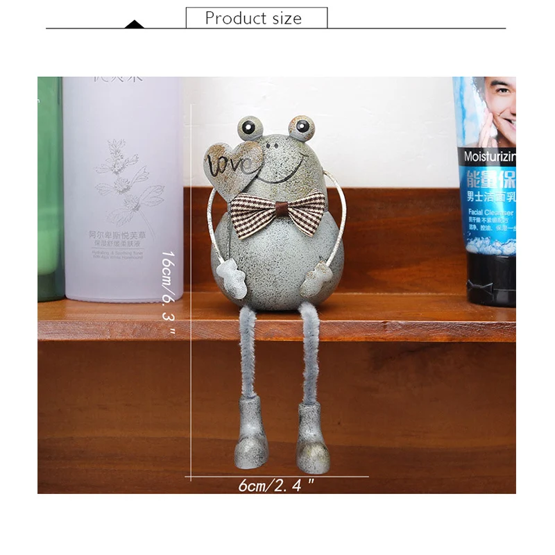 Домашний декор деревянные лягушки украшения ремесла фигурки Винтажные висячие