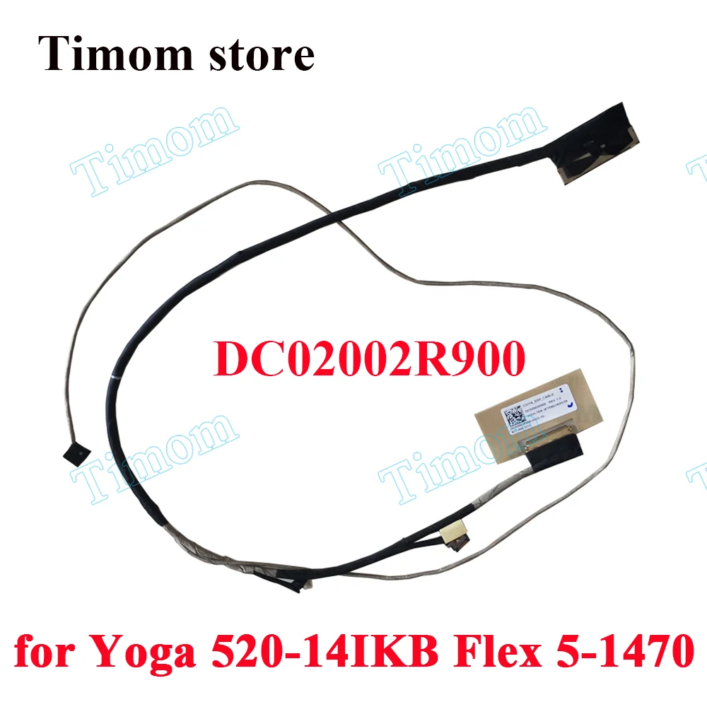 Светодиодный кабель для ноутбука DC02002R900 5C10N67449 EDP Yoga 520-14IKB 80X8 80YM 81C8 Lenovo Flex 5-1470 80XA 81C9 |