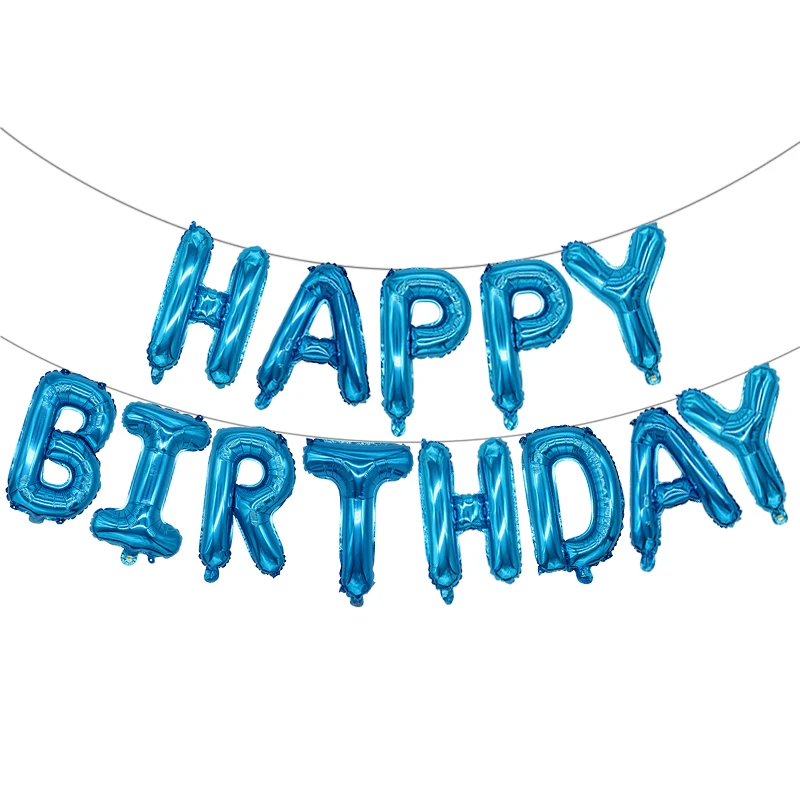 13 шт. декоративные шары в виде надписи С Днем Рождения | Дом и сад