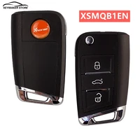 new arrive xhorse xsmqb1en smart remote key fit for vw mqb filp 3 buttons proximity car key editor
