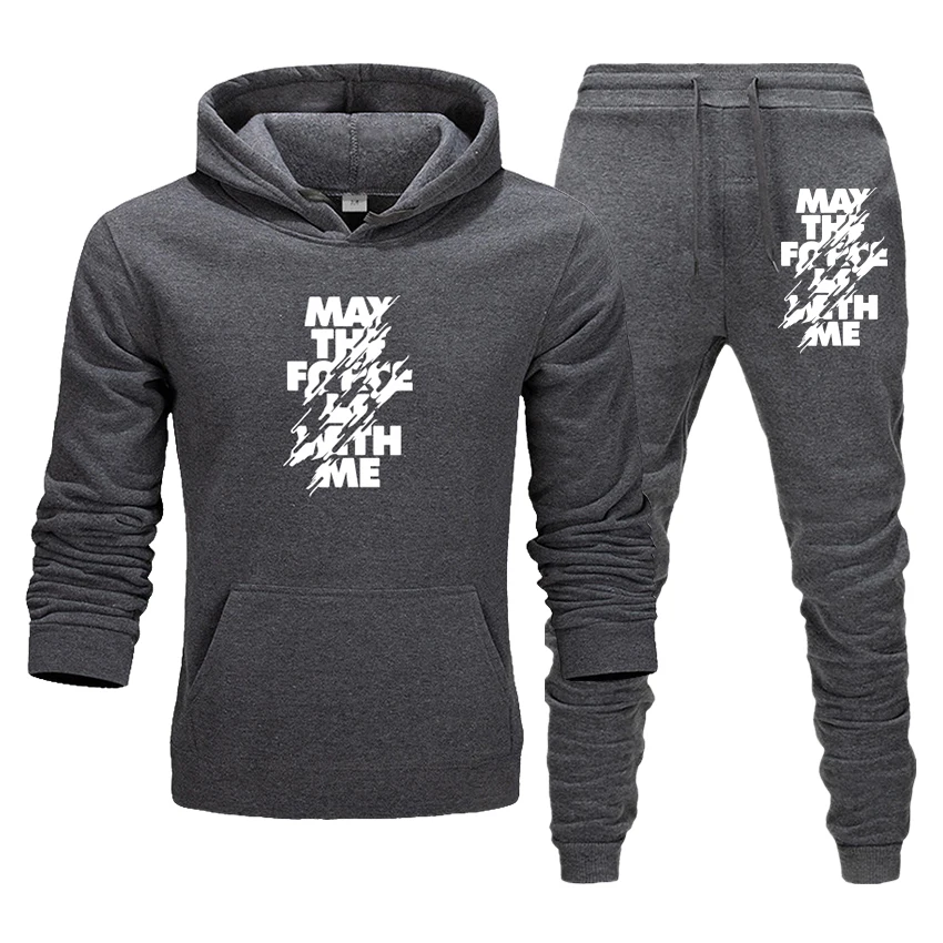Спортивный костюм Толстовка и штаны комплект из двух предметов повседневная