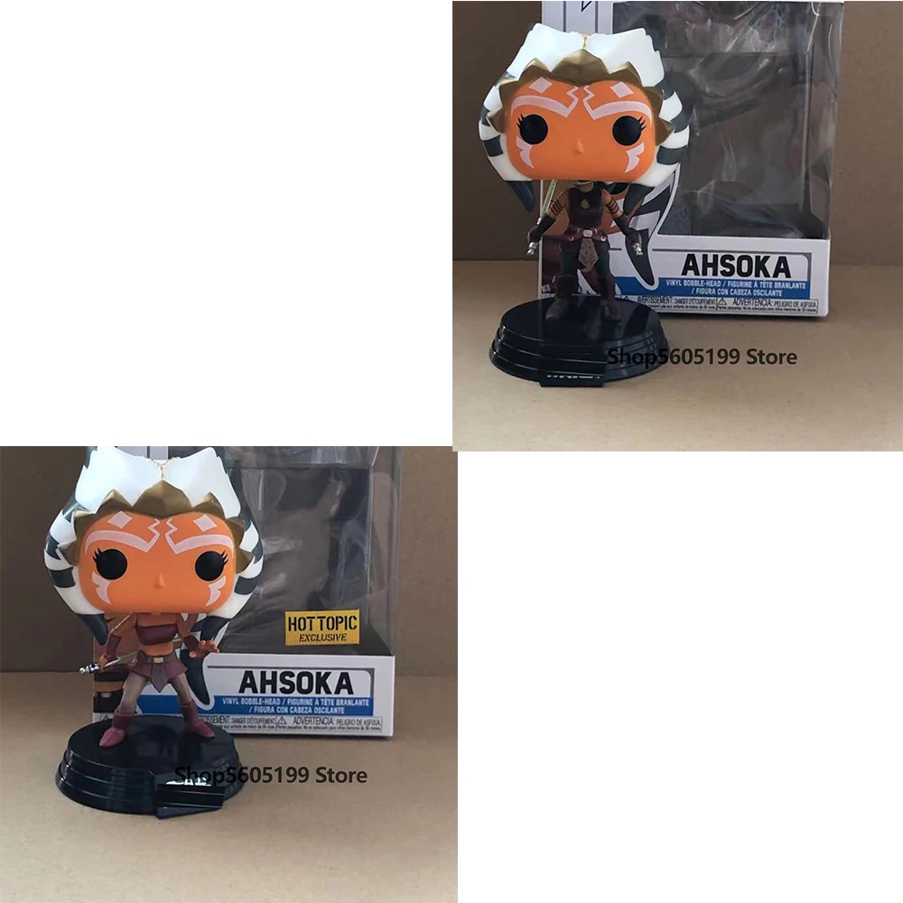 

POP STAR & AHSOK A with box Action Figure Model toys for chlidren